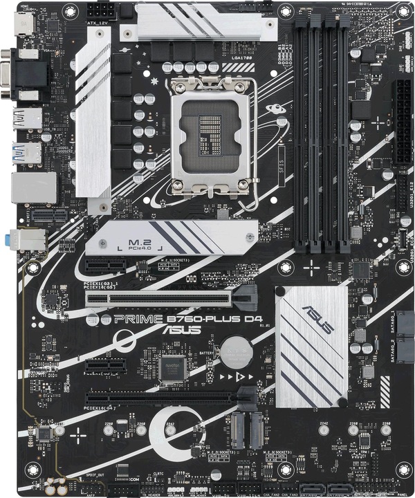 Image du produit ASUS PRIME B760-PLUS D4 (LGA 1700, Intel B760, ATX)