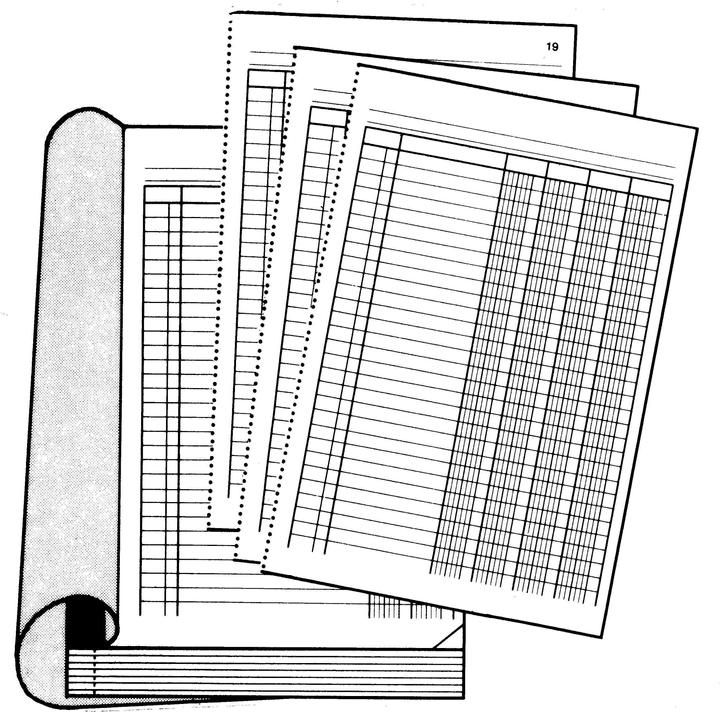Produktbild Simplex Durchschreibebuch Kolonnen Oneco (100x)