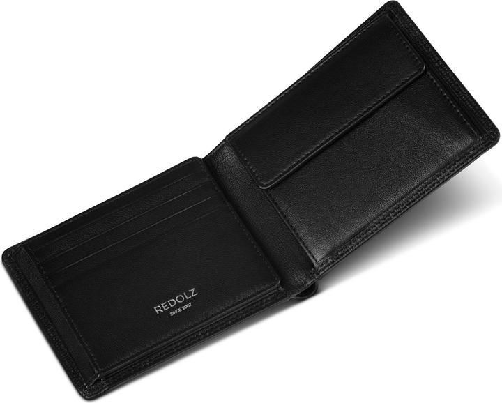 Produktbild Redolz Leather Essentials QF Geldbörse RFID Leder 12 cm ausklappbar