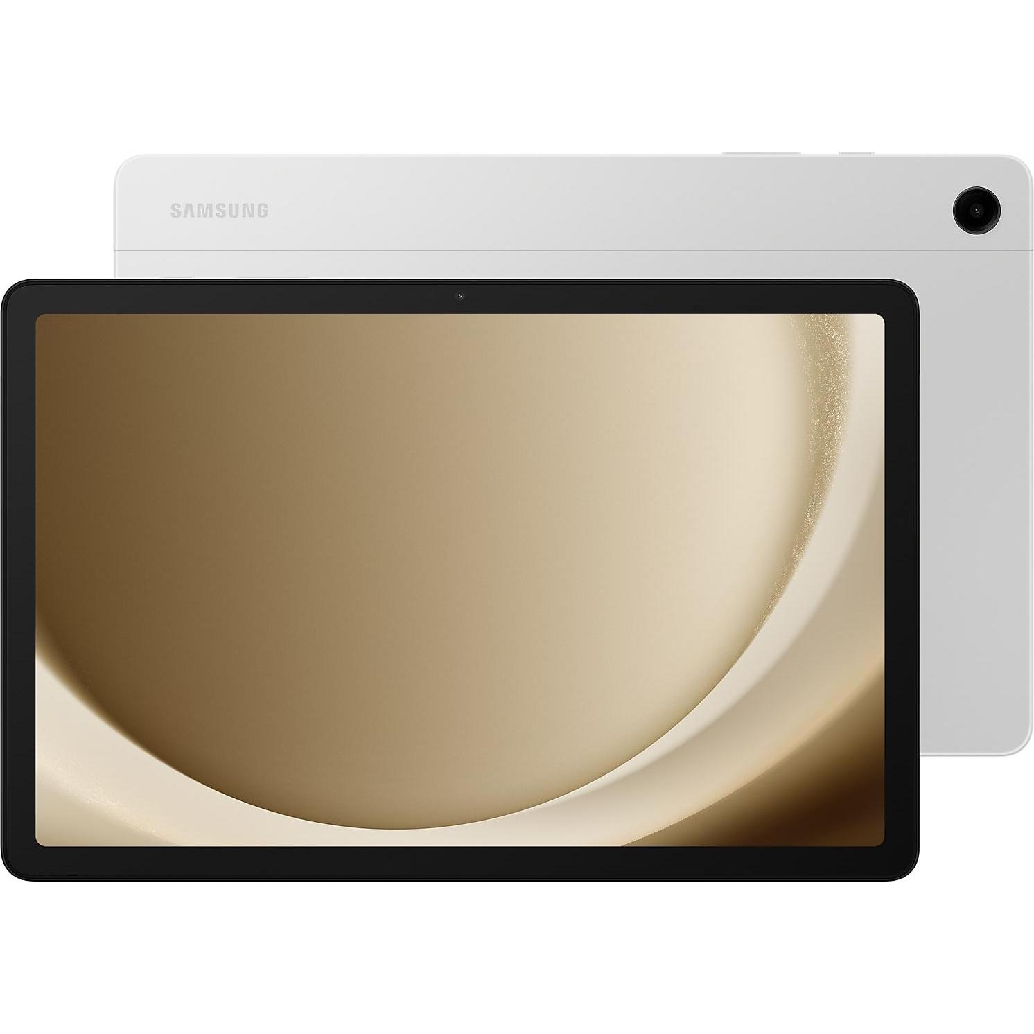 Samsung Galaxy Tab A9+ (5G, 11", 128 GB, Silver), Tablet, Silber