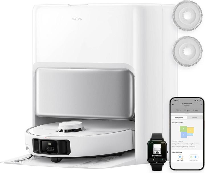 Image du produit Mova P50 Pro Ultra (Robot d'aspiration et de nettoyage)