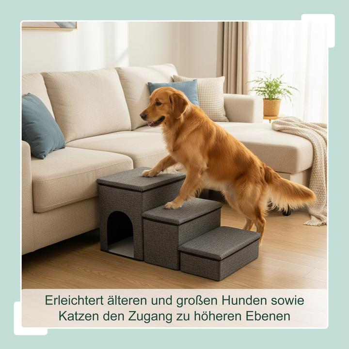 Actual product image Relaxdays dog steps (Cat, Dog, Foldable)