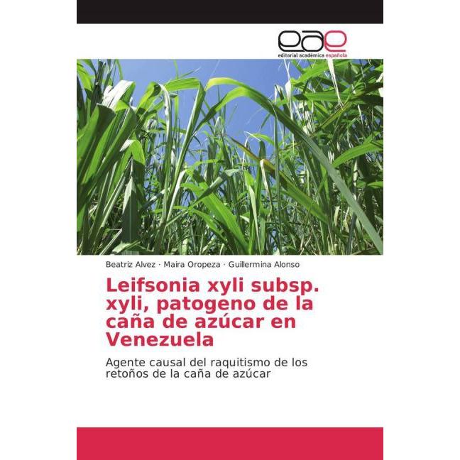 Leifsonia xyli subsp. xyli, patogeno de la caña de azúcar en Venezuela, Fachbücher von Beatriz Alvez, Guillermina Alonso...