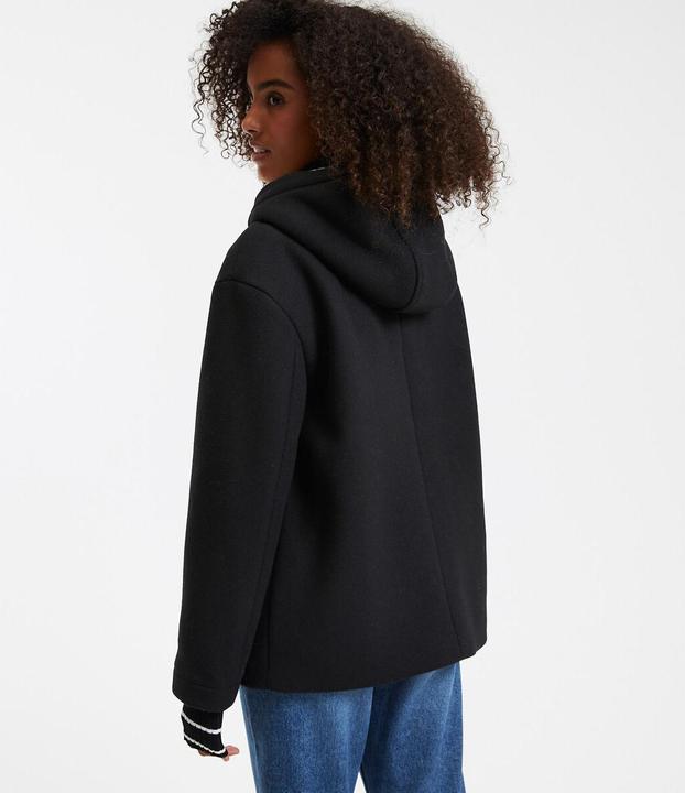 Actual product image La Redoute Collections Halblange Winterjacke im Dufflecoat-Stil (40)
