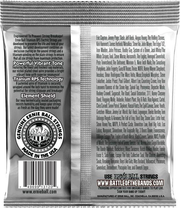 Produktbild Ernie Ball Slinky Power (6 x, E-Gitarre, 0.05")