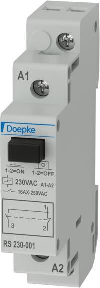 Actual product image Doepke DOEP RS 230-001 Current circuit breaker 230V AC/16A Current circuit breaker