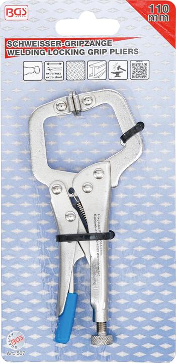 Produktbild BGS Schweisser-Gripzange (110 mm)