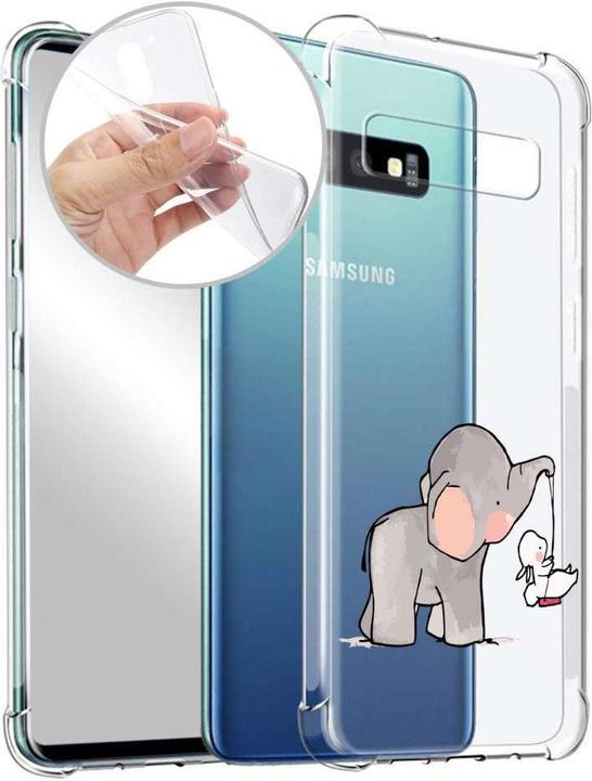Produktbild Finoo Handyhülle Elefanten Schaukel Hase grau