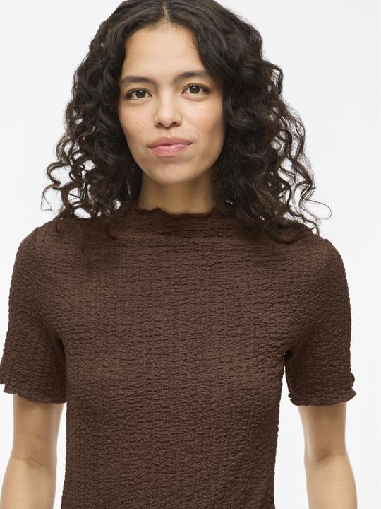 Actual product image Vila VIMALMEN Stehkragen Oberteil mit kurzen Ärmeln (XS)