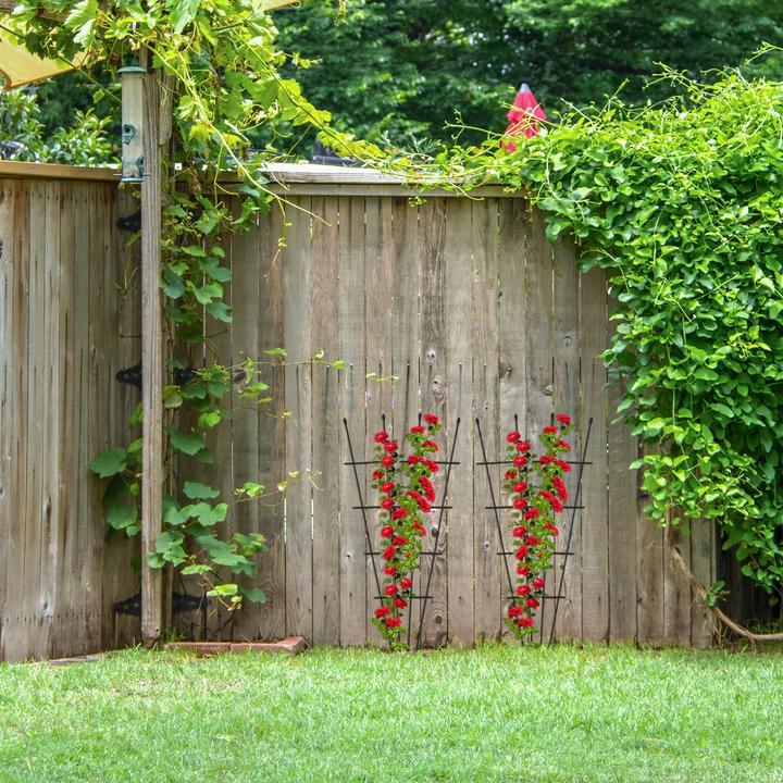 Produktbild Relaxdays 2x Rankgitter (1.50 cm, 59 cm)