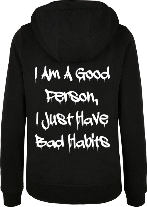 Image du produit Merchcode Ladies Bad Habits Basic Hoody - 112765 (3XL)