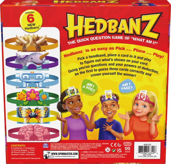 Produktbild Spin Master Hedbanz - Devine Tete (French) (Französisch)