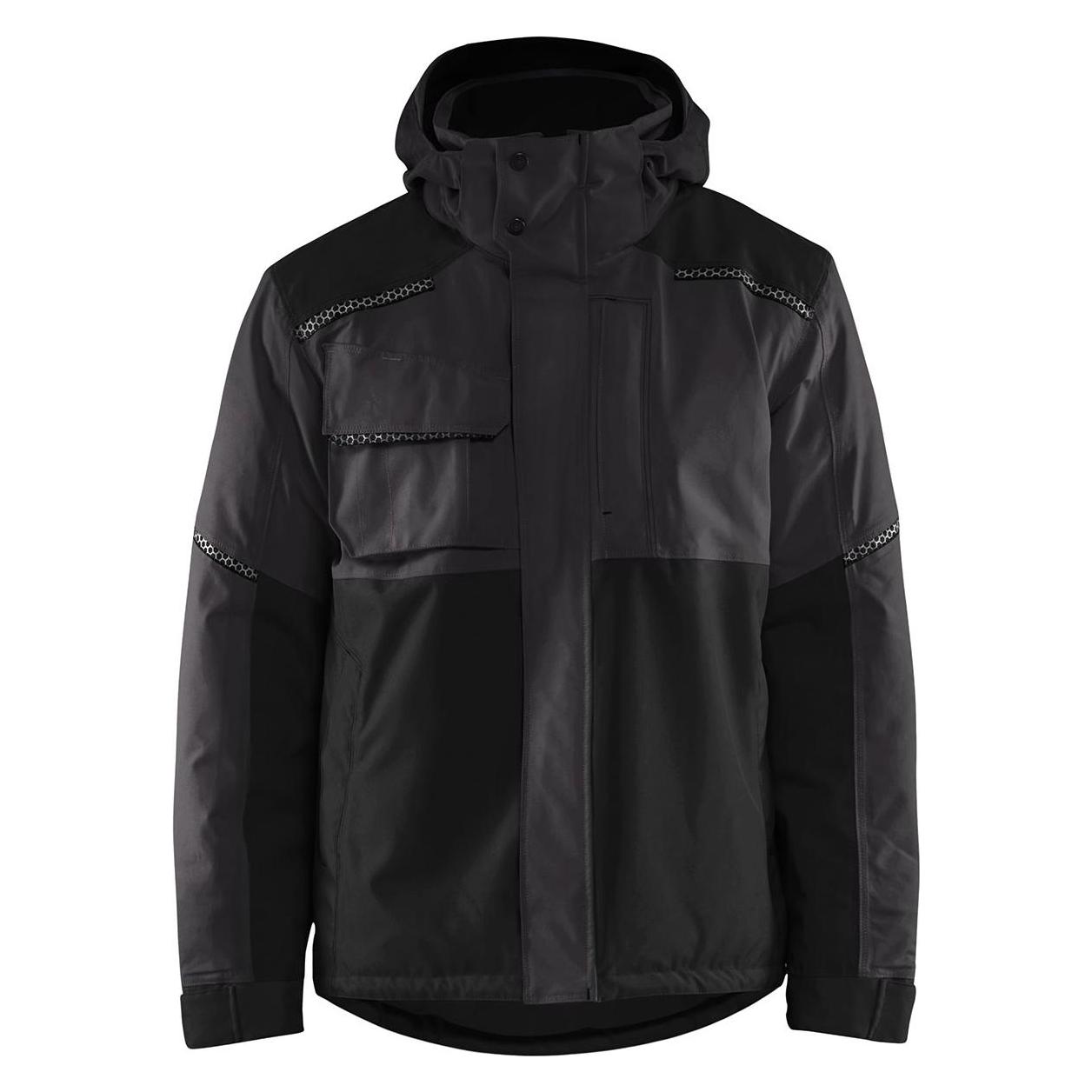 Blakläder, Herren, Winterjacken, Winterjacke Dunkelgrau/Schwarz, Schwarz, Grau, (Xl)