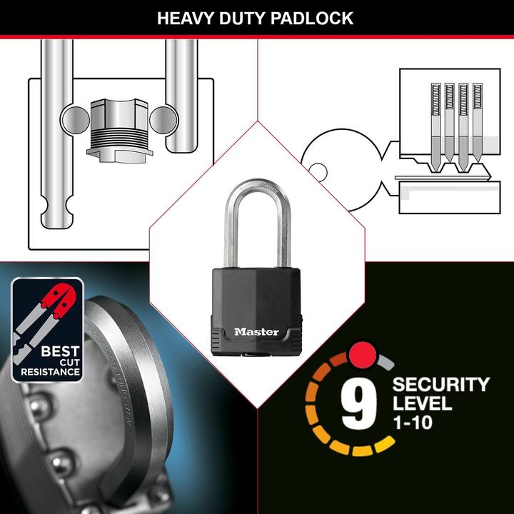 Image du produit Master Lock Cadenas haute performance M115EURDLH