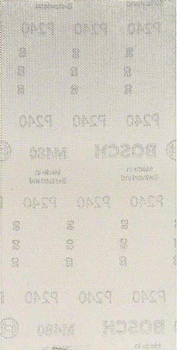 Produktbild Bosch Professional Zubehör EXPERT M480 Schleifnetz, 115 x 107 mm, G 240, 50 Stück (K240)