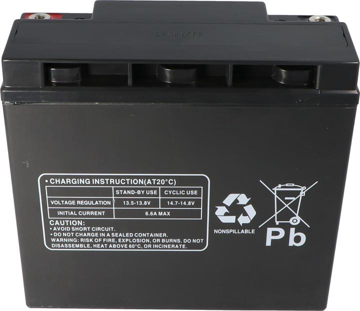Image du produit Multipower Batterie SXT Raptor 1200 scooter électrique, convient pour 6-DZM-20 (60 V, 22 Ah)