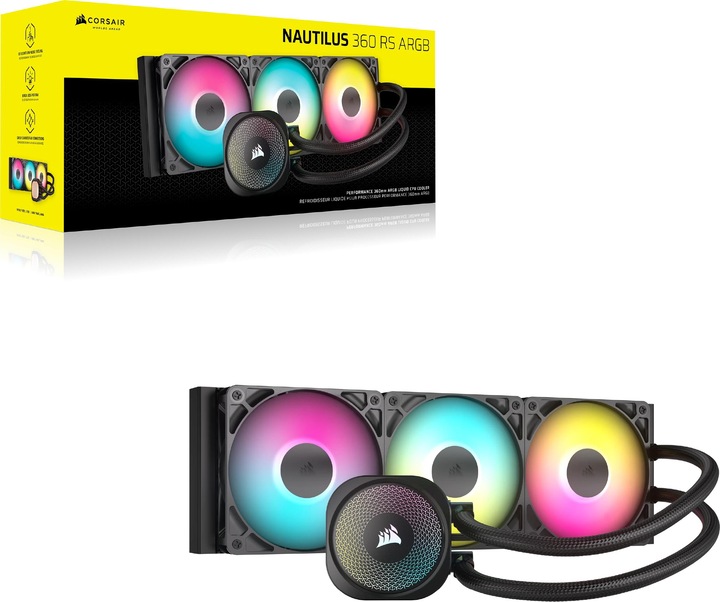 Immagine prodotto Corsair Nautilus 360 RS ARGB