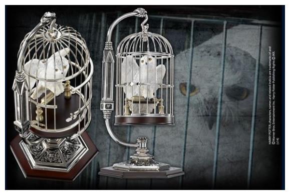 Produktbild Noble Collection Harry Potter Miniatur Hedwig im Käfig