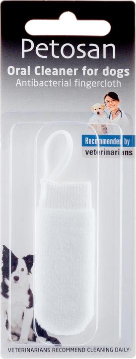 Petosan Oral Cleaner Microfaser Fingerling (Hund)