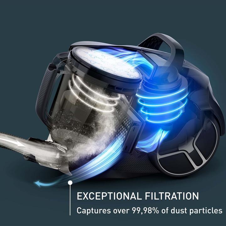 Actual product image Tefal Compact Power XXL 900 W bez maisina melna - Puteklu sucejs TW4B75 (3221616113367)