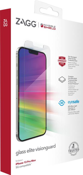 Image du produit InvisibleShield Glass Elite VisionGuard (1 pcs, Apple iPhone 13 Pro Max)