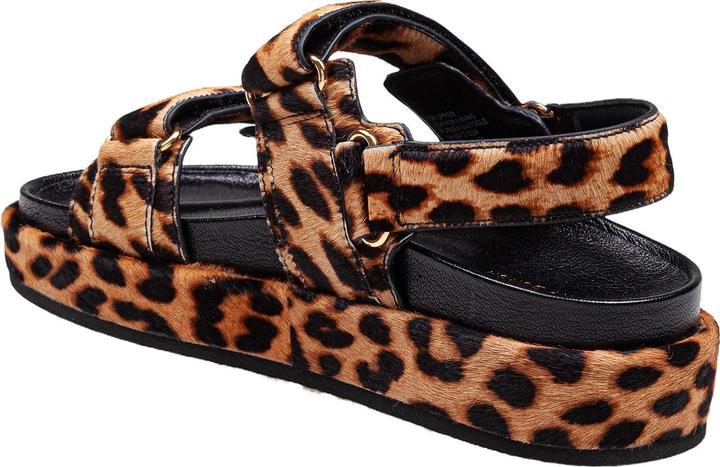 Actual product image Tory Burch kira sandal in leopard print leather (36)