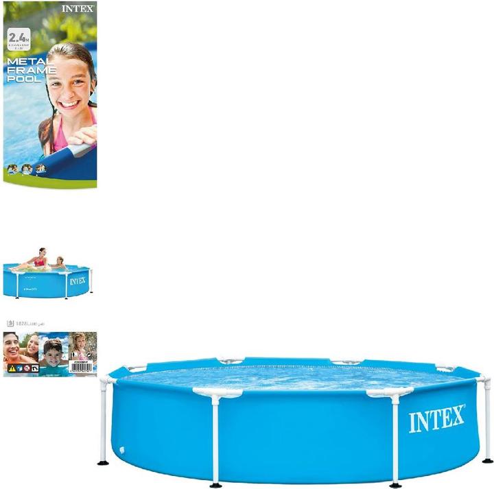 Actual product image Intex Pool Metal Frame (Ø 244 x 51 cm)