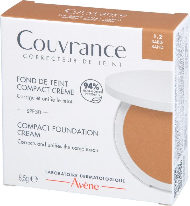 Produktbild Avène Couvrance Compact Cream Makeup Base Arena - 85 Gramm (ARENA, Sable, Sand)