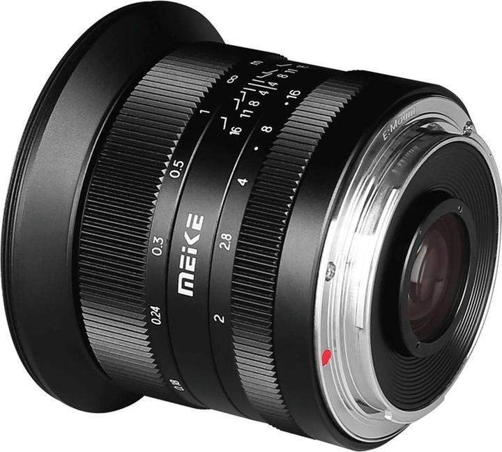 Actual product image Meike MK 12mm F2.0 Sony E mount (APS-C / DX, full size)