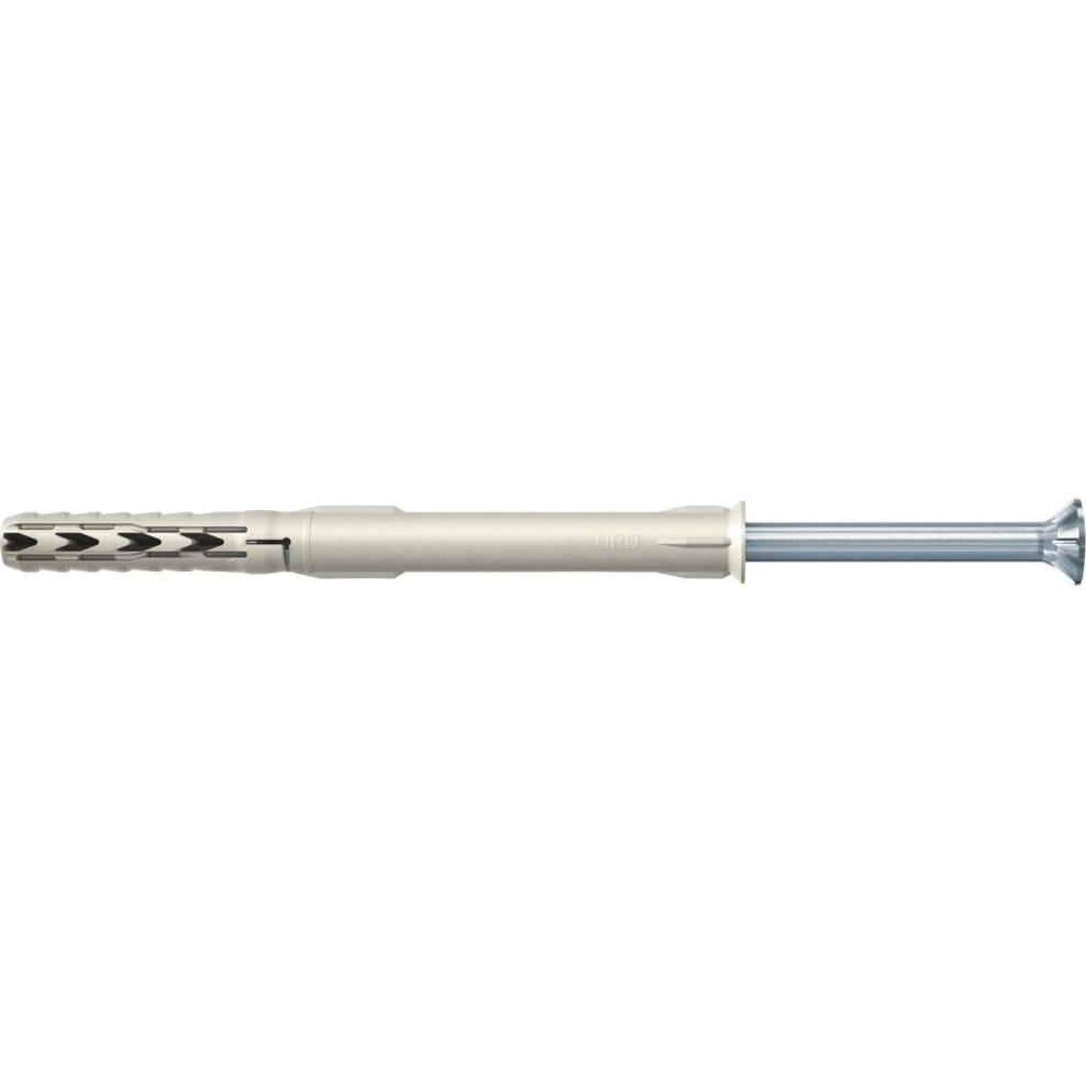 Upat, Dübel, Rahmendübel URD8x60T T30 Stahl gal zn weiss VE=50 (Pack mit 50 St) (50 Stk.)