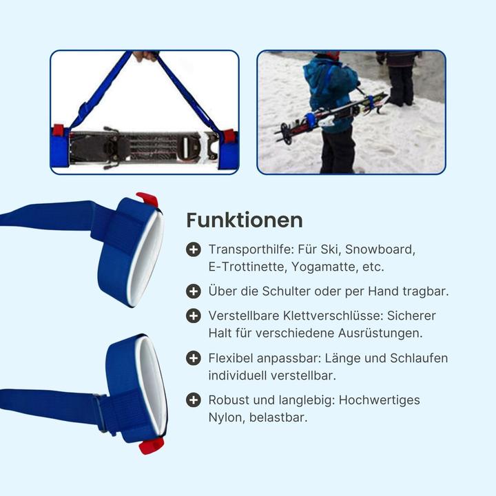Immagine prodotto Hermex Tracolla per sci e snowboard (110 cm)