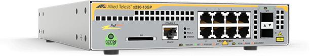 Produktbild Allied Telesis L2+ GE 8 POE+ und 2 SFP COMBO (8 Ports)