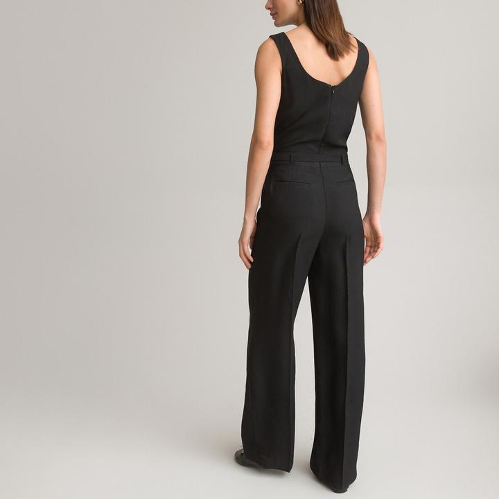 Actual product image Anne Weyburn Jumpsuit in soft flowing crêpe (40)