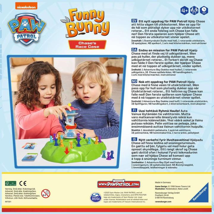 Productafbeelding Ravensburger Paw Patrol Funny Race ( 10622368 )