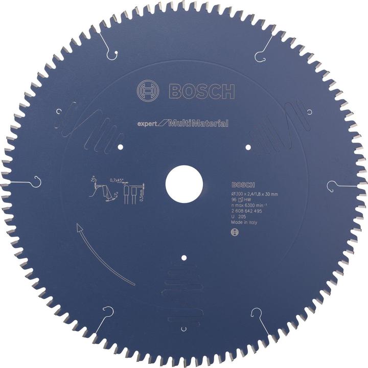 Actual product image Bosch Professional Zubehör Circular saw blade Expert for Multi Material, 300 x 30 x 2.4 mm, 96