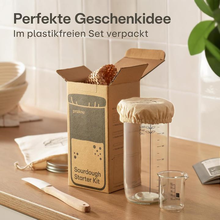 Produktbild Praknu Sauerteig-Starter-Set