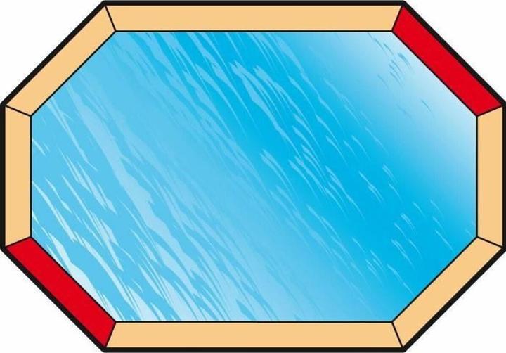 Produktbild Ubbink Poolabdeckung Blau 400 x 610 cm