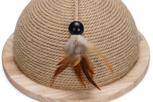 Actual product image Designed by Lotte Half scratching ball Vivi (18.50 cm, Sand)