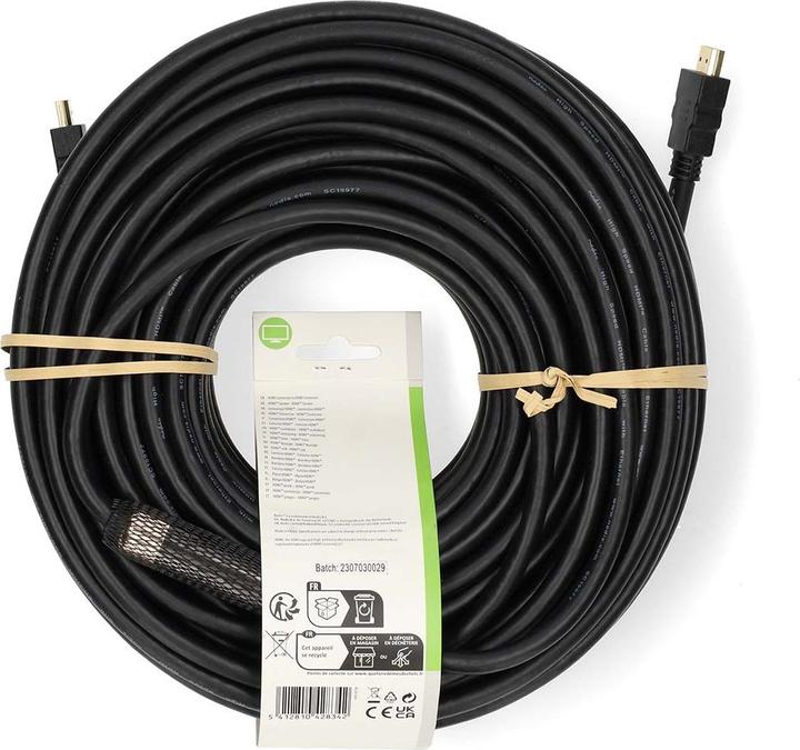 Produktbild Nedis High Speed ​​HDMI ™ Kabel mit Ethernet | HDMI™ Stecker | HDMI™ Stecker | 4K@30Hz | ARC | 10.2 (30 m, HDMI, 1.4)