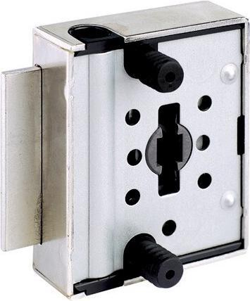 Actual product image Heusser Serrure espagnolette TERZA, +AMMAoA- enfoncer (Rotary knob half cylinder)