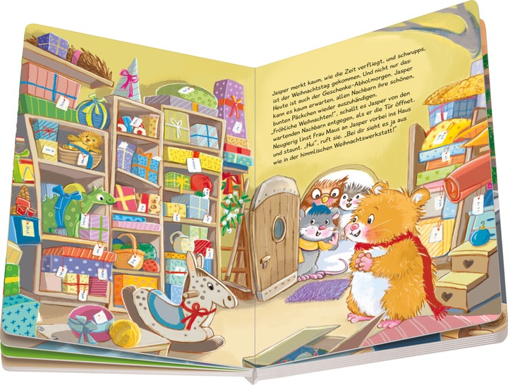 Immagine prodotto Ravensburger Ein Hamster im Weihnachtsglück (Tedesco, Andrea Hebrock, Andrea Sagittario, 2024)
