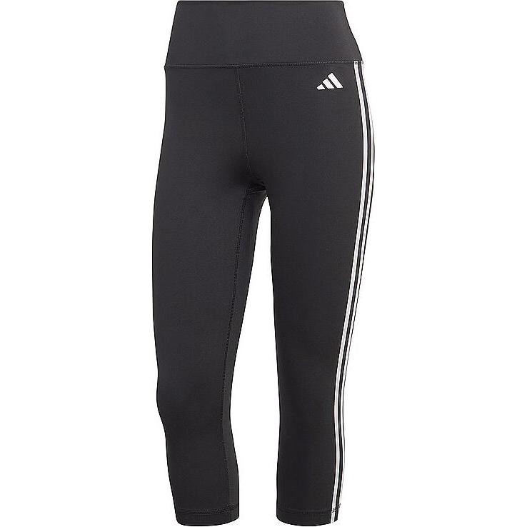 adidas, Damen, Tights, Women's Training Essentials 3-Stripes 3/4 Tights (S), Schwarz, S