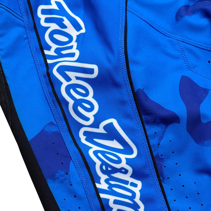 Actual product image Troy Lee Designs SE Pro Pant, Blotted, bright blue, 28 (28)