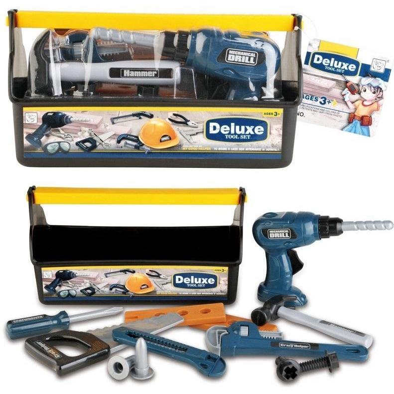 Trifox Set di attrezzi con trapano in scatola