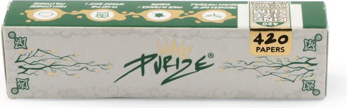 Purize KingSize Slim "420 Papers" (Box 8 Stk.)