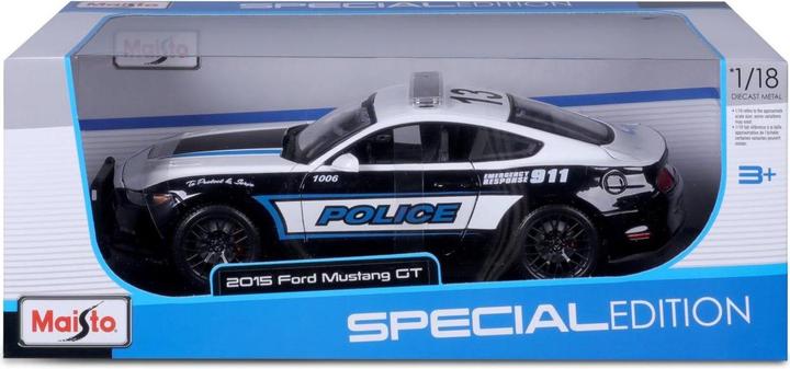 Actual product image Maisto Ford Mustang 2015 GT Police