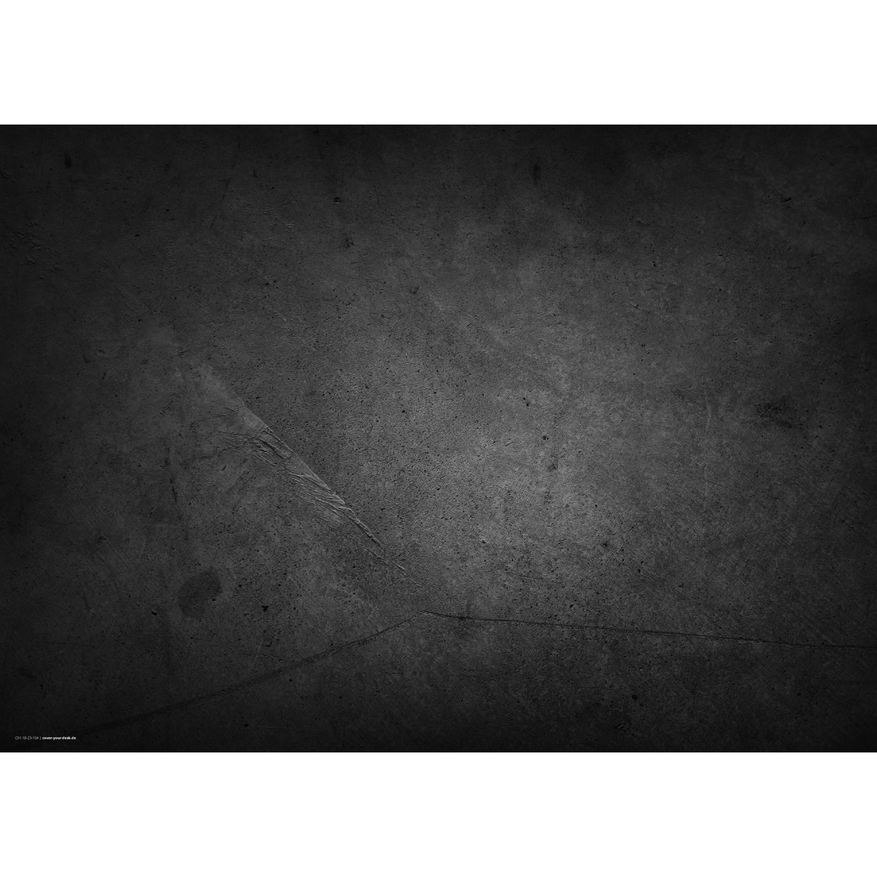 CoverYourDesk, Unterlage, Schreibtischunterlage Schieferplatte schwarz
