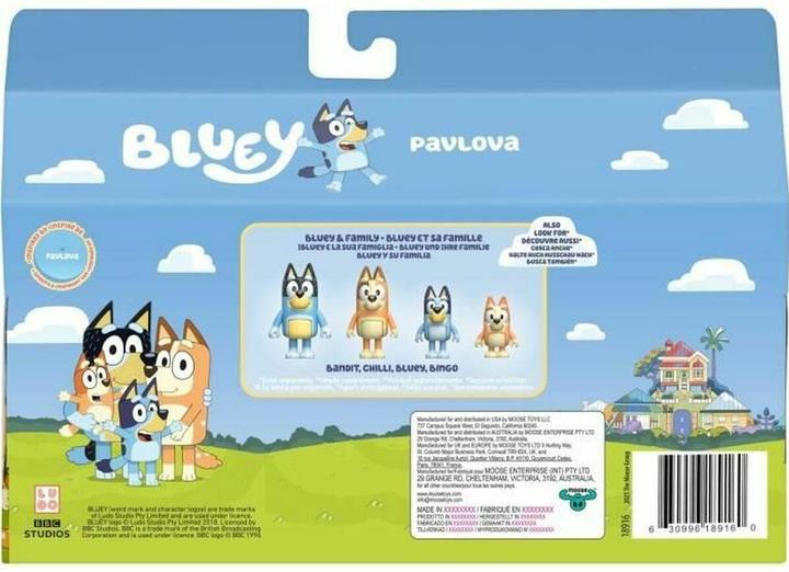 Image du produit Bluey S13 LPC Figures Pavlova