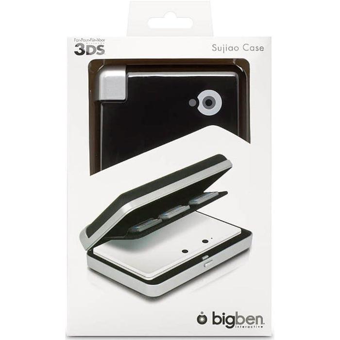 Bigben Custodia rigida Sujiao - argento/nero 3DS (3DS), Altri accessori gaming, Nero, Bianco