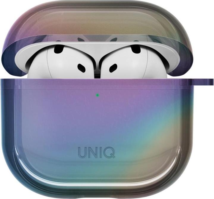 Productafbeelding Uniq Case Iridescia for AirPods 4 Hang Case midnight quartz (Hoofdtelefoon hoes)
